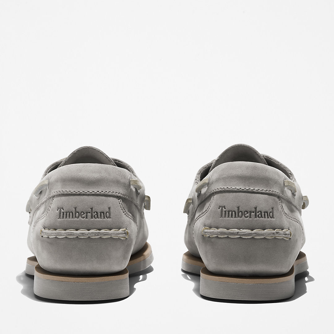 Timberland Womens Timberland® Classic 2-Eye Boat Shoe for Women in Grey