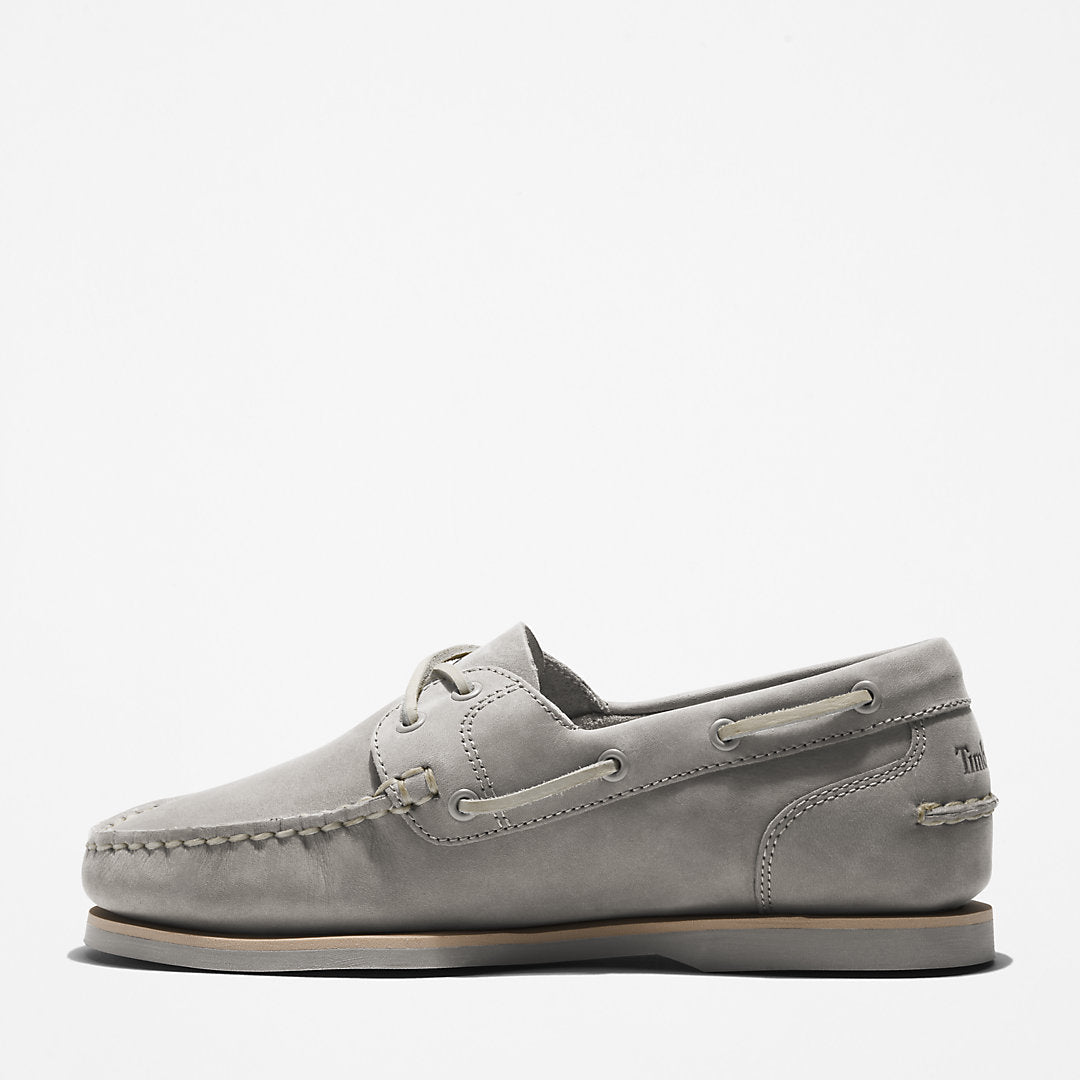 Timberland Womens Timberland® Classic 2-Eye Boat Shoe for Women in Grey