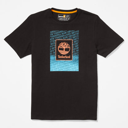 Timberland Mens Outdoor Archive T-Shirt for Men in Black