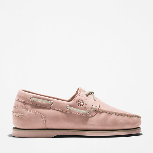 Timberland Womens Timberland® Classic 2-Eye Boat Shoe for Women in Light Pink