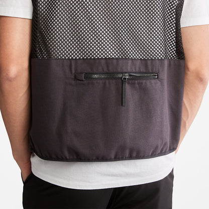 Timberland Mens Progressive Utility Multi-Pocket Gilet for Men in Black