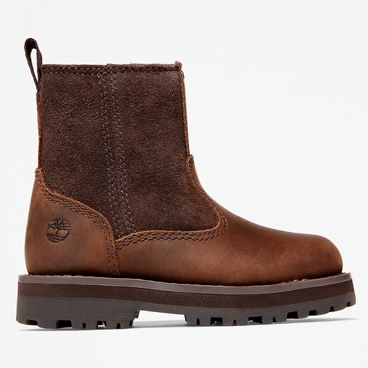 Timberland Kids Courma Kid Warm Boot for Toddler in Dark Brown