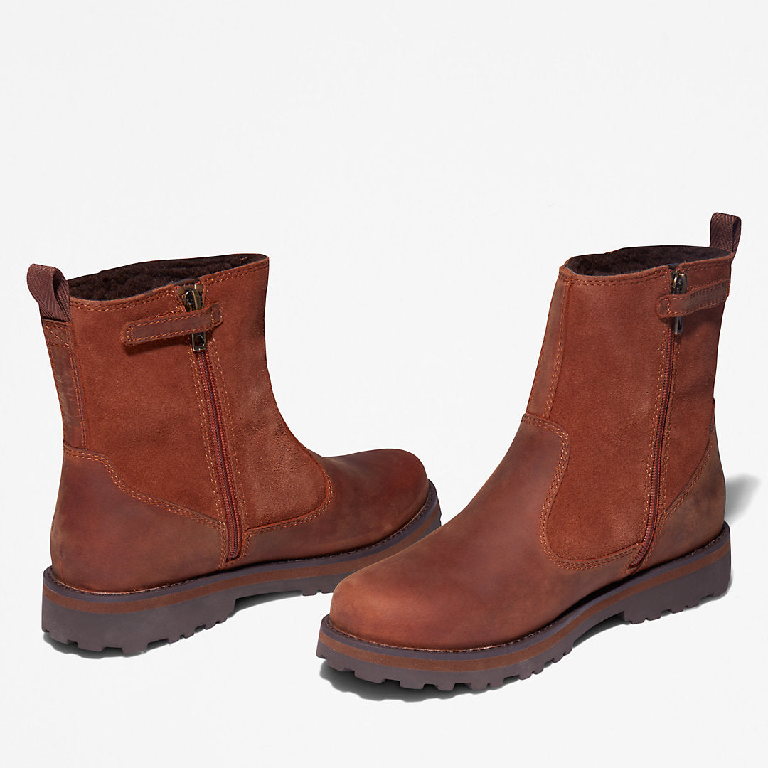 Timberland Kids Courma Kid Lined Boot for Junior in Brown