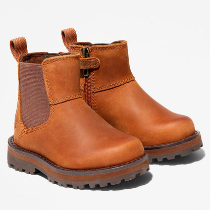 Timberland Kids Courma Kid Chelsea Boot for Toddler in Brown