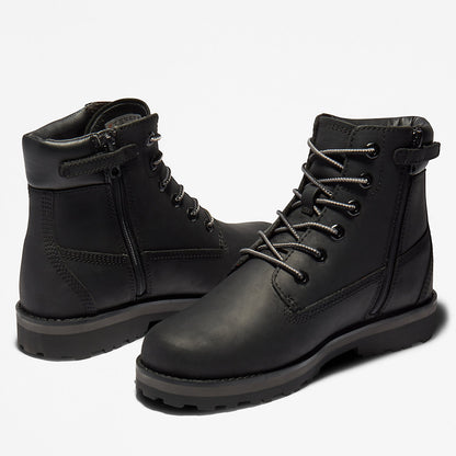 Timberland Kids Courma Kid 6 Inch Side-zip Boot for Junior in Black