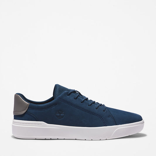 Timberland Mens Seneca Bay Leather Trainer for Men in Blue