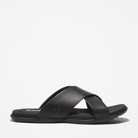 Timberland Mens Kesler Cove Cross-band Sandal for Men in Black
