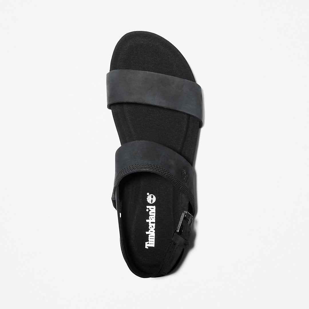 Timberland Womens Malibu Waves Sandal for Women in Black