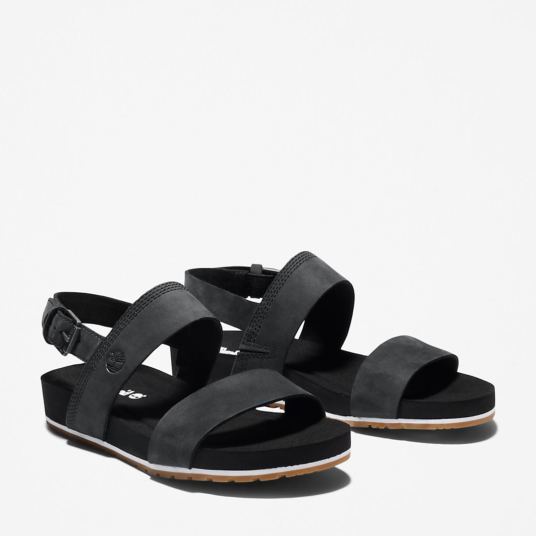 Timberland Womens Malibu Waves Sandal for Women in Black