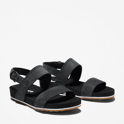 Timberland Womens Malibu Waves Sandal for Women in Black