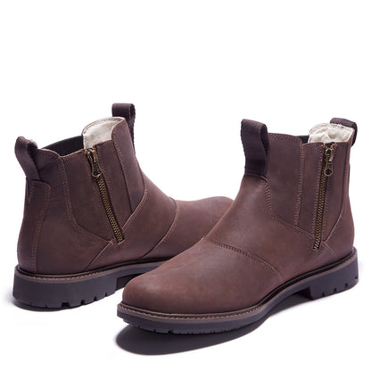 Timberland Mens Stormbucks Chelsea Boot for Men in Dark Brown