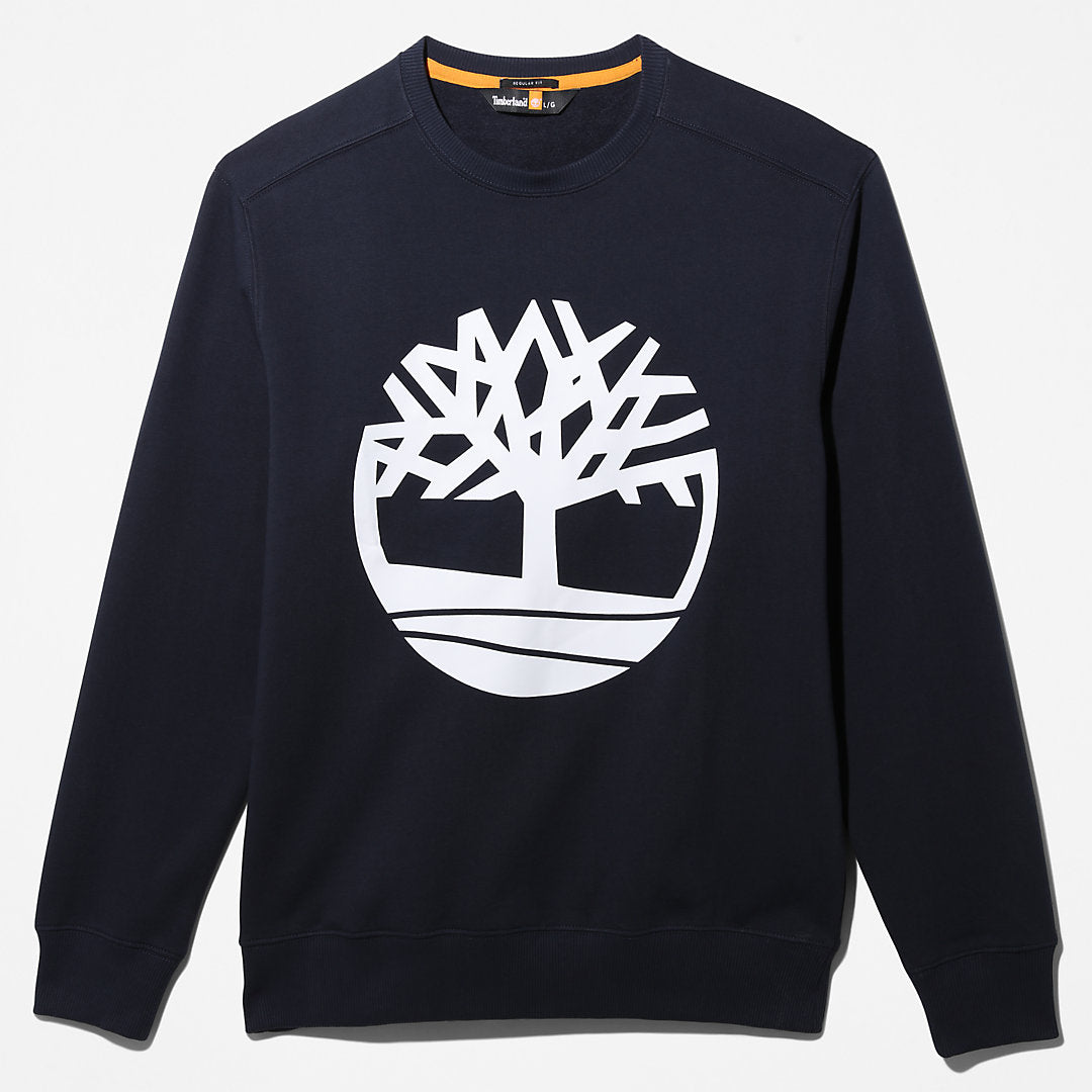 Timberland Mens Core Tree Logo Sweatshirt for Men in Navy