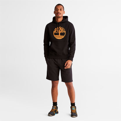 Timberland Mens Timberland® Tree-Logo Hoodie for Men in Black
