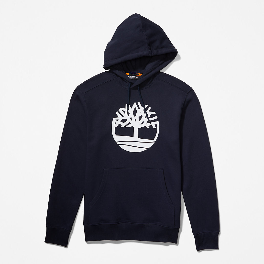 Timberland Mens Core Tree Logo Hoodie for Men in Navy