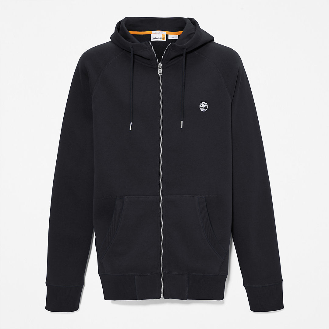 Timberland Mens Exeter River Zip Hoodie for Men in Black