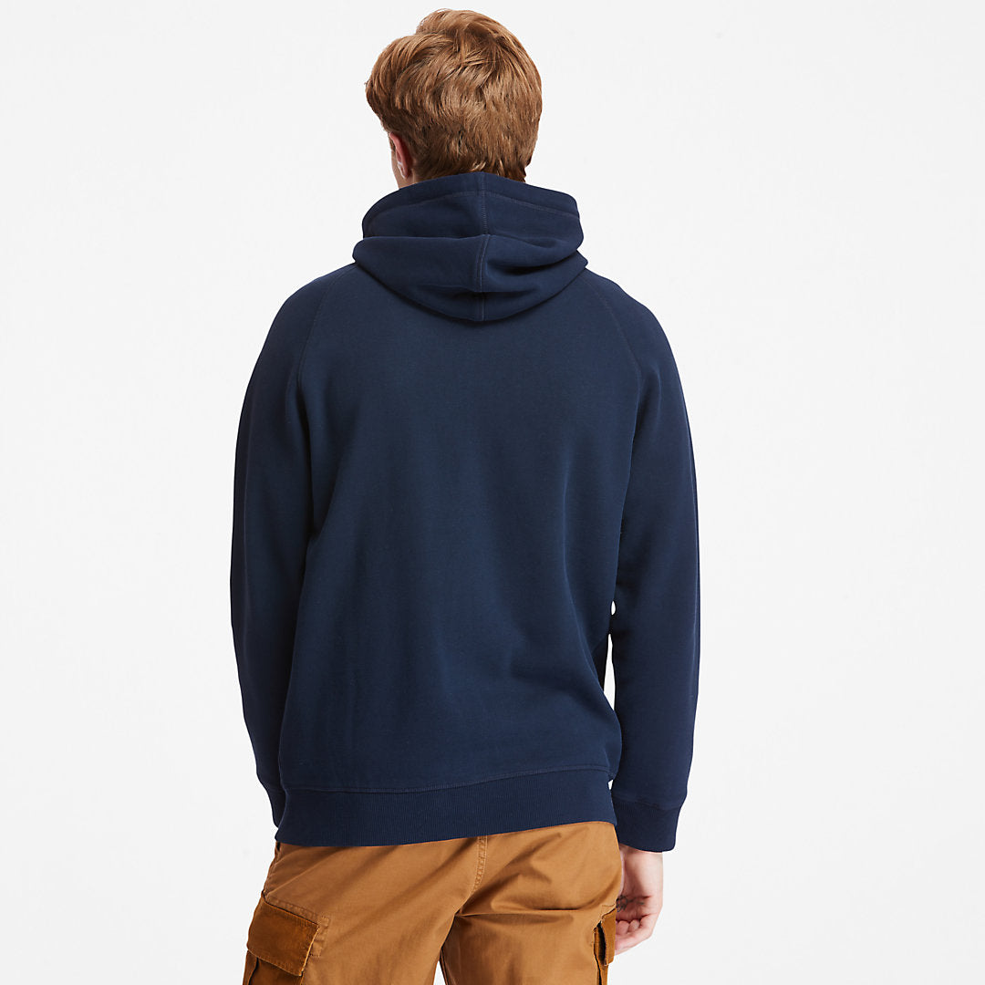 Timberland Mens Exeter River Zip Hoodie for Men in Navy