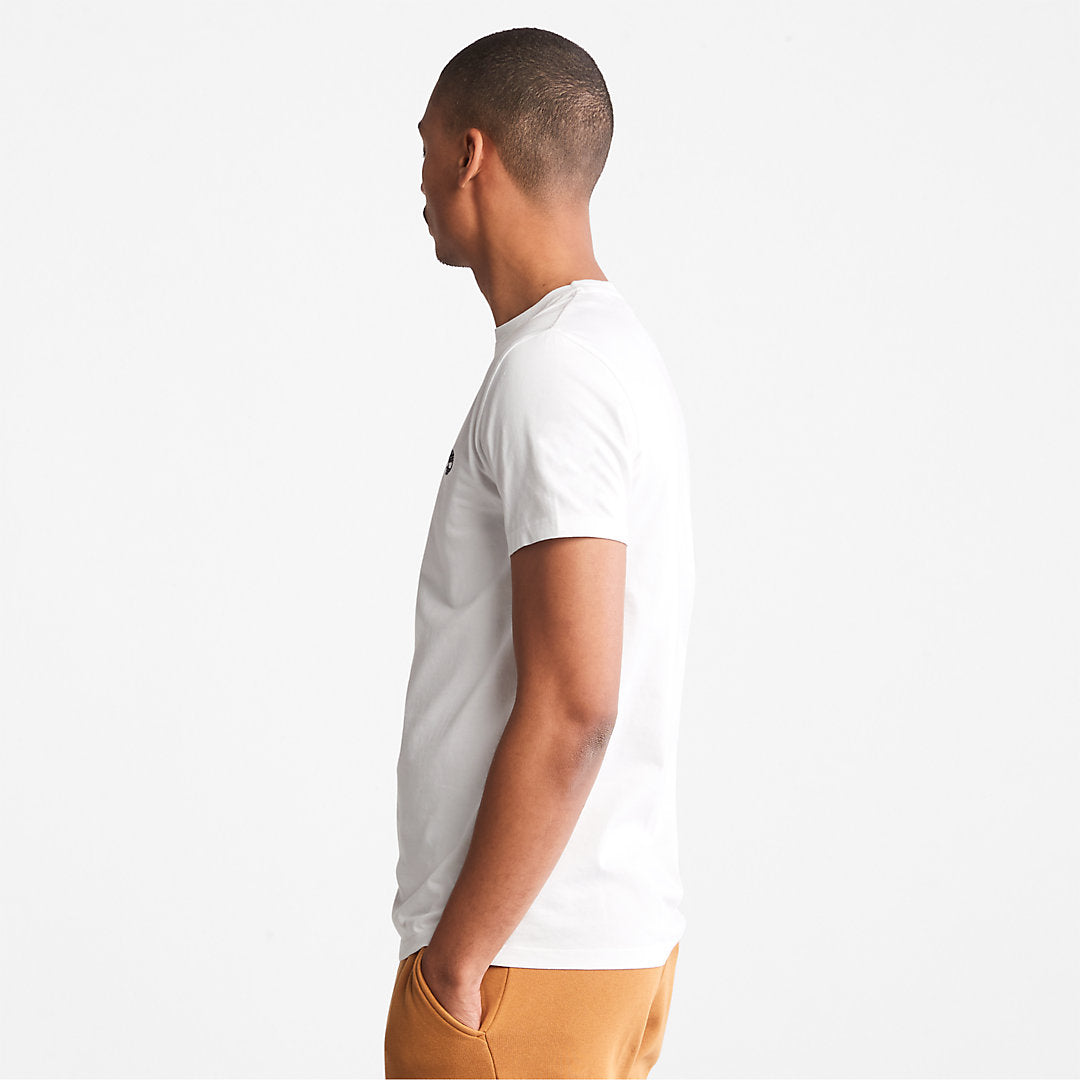 Timberland Mens Dunstan River Crew Tee for Men in White