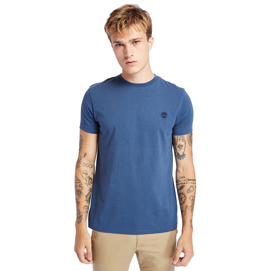 Timberland Mens Dunstan River Crew Tee for Men in Navy