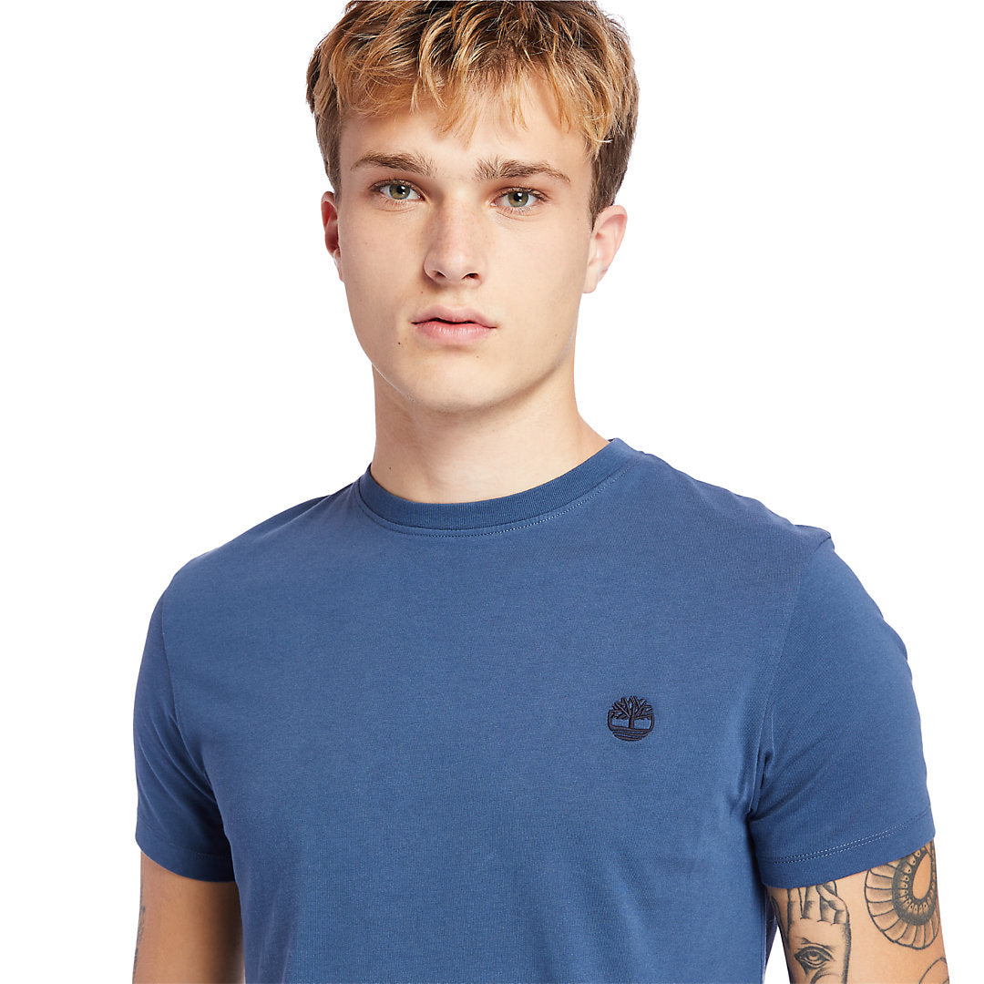 Timberland Mens Dunstan River Crew Tee for Men in Navy