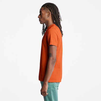 Timberland Mens Dunstan River T-Shirt for Men in Orange
