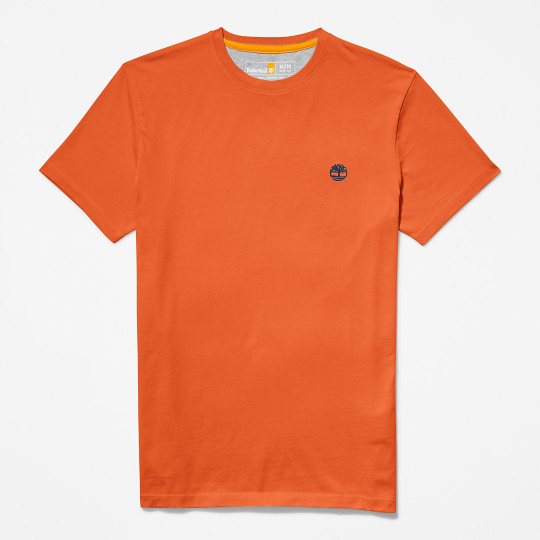 Timberland Mens Dunstan River T-Shirt for Men in Orange