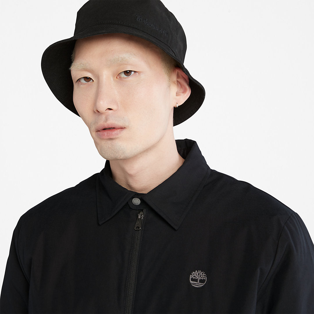Timberland Mens Stratham Bomber Jacket for Men in Black