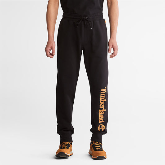 Timberland Mens Core Logo Sweatpants for Men in Black
