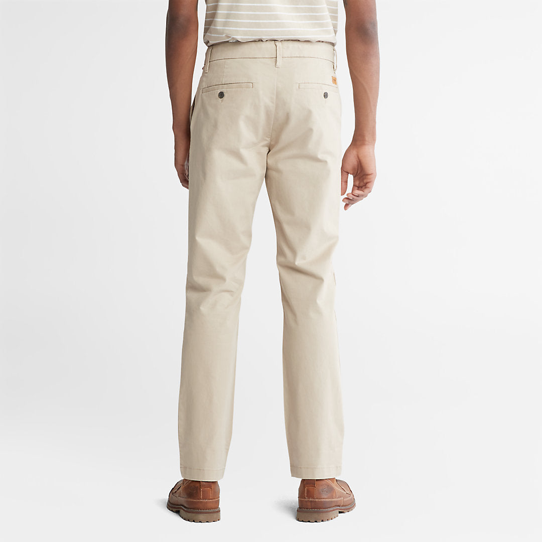 Timberland Mens Squam Lake Stretch Chinos for Men in Beige