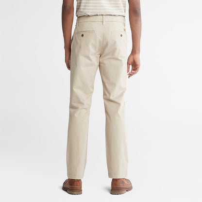 Timberland Mens Squam Lake Stretch Chinos for Men in Beige