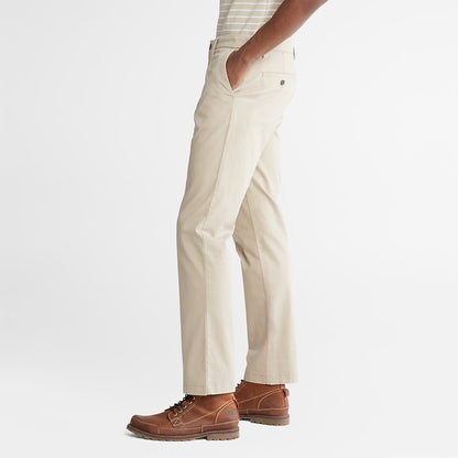 Timberland Mens Squam Lake Stretch Chinos for Men in Beige