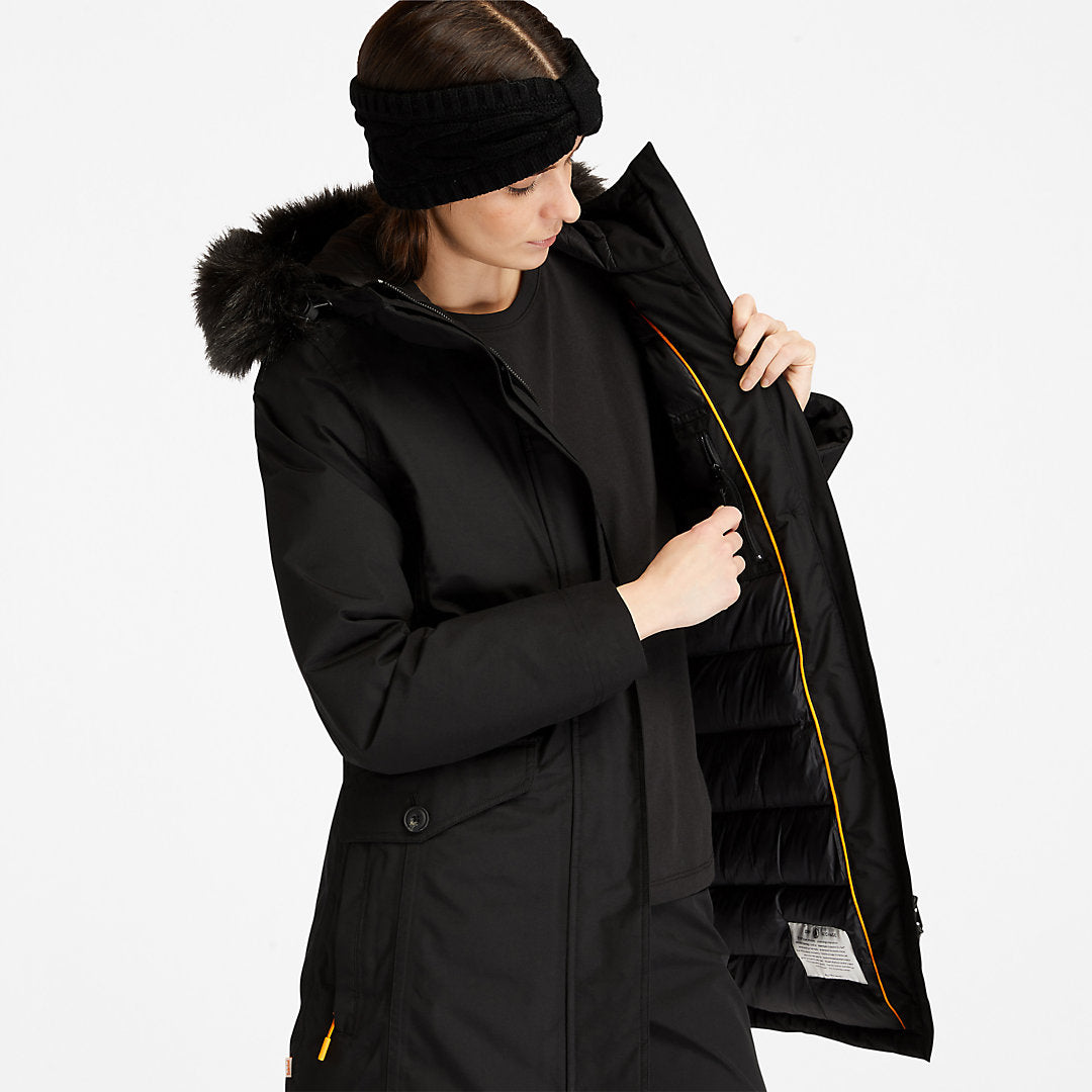 Timberland Womens DryVent™ Waterproof Parka for Women in Black