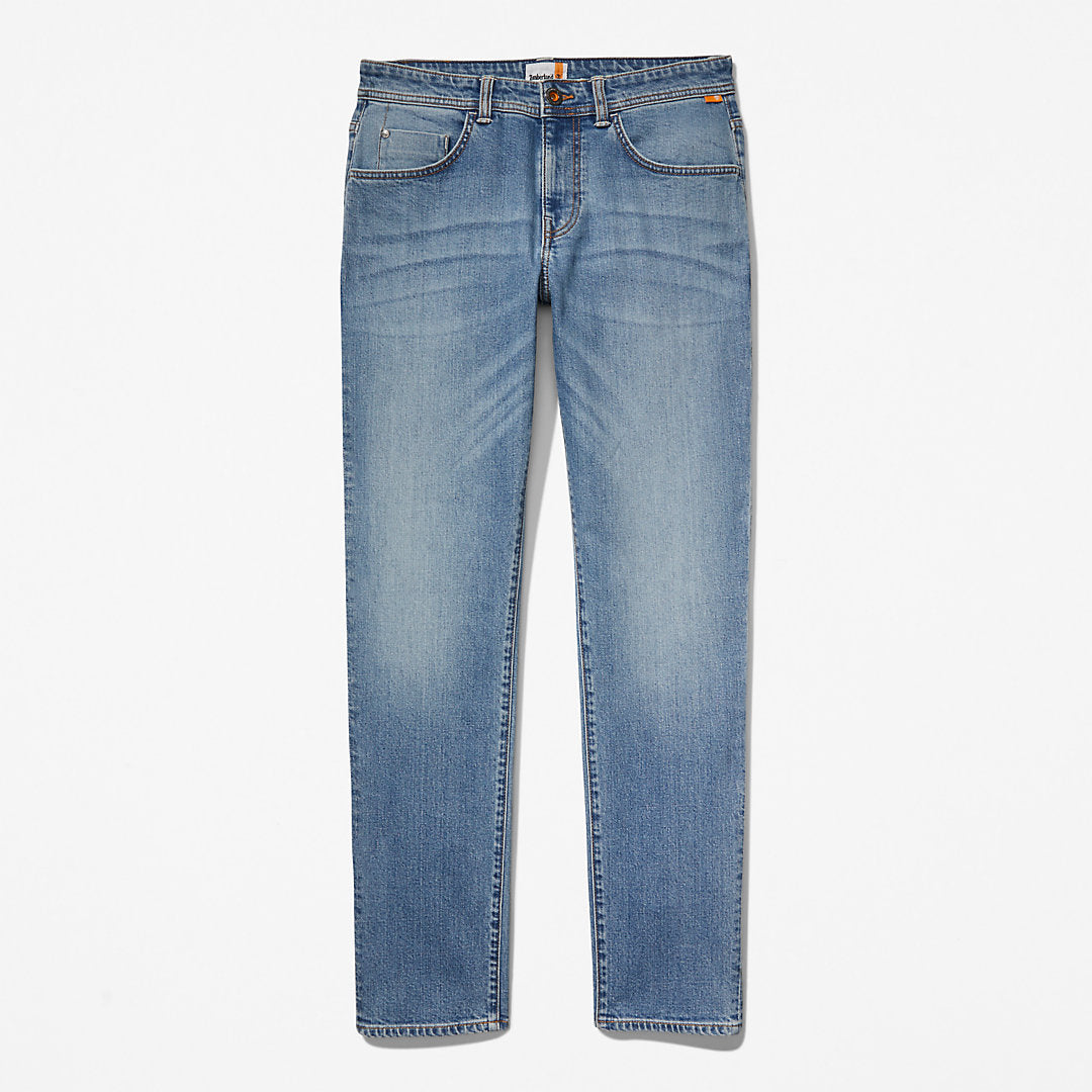 Timberland Mens Sargent Lake Stretch Jeans for Men in Light Blue