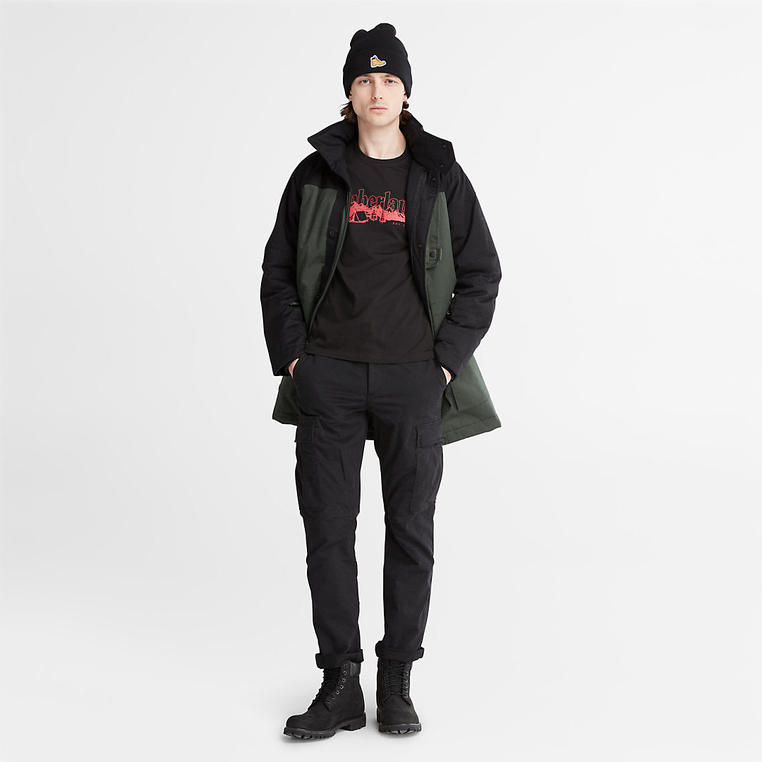 Timberland Mens Squam Lake Cargo Trousers for Men in Black