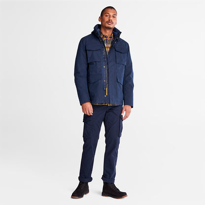 Timberland Mens Snowdon Peak 3-in-1 M65 Jacket for Men in Navy