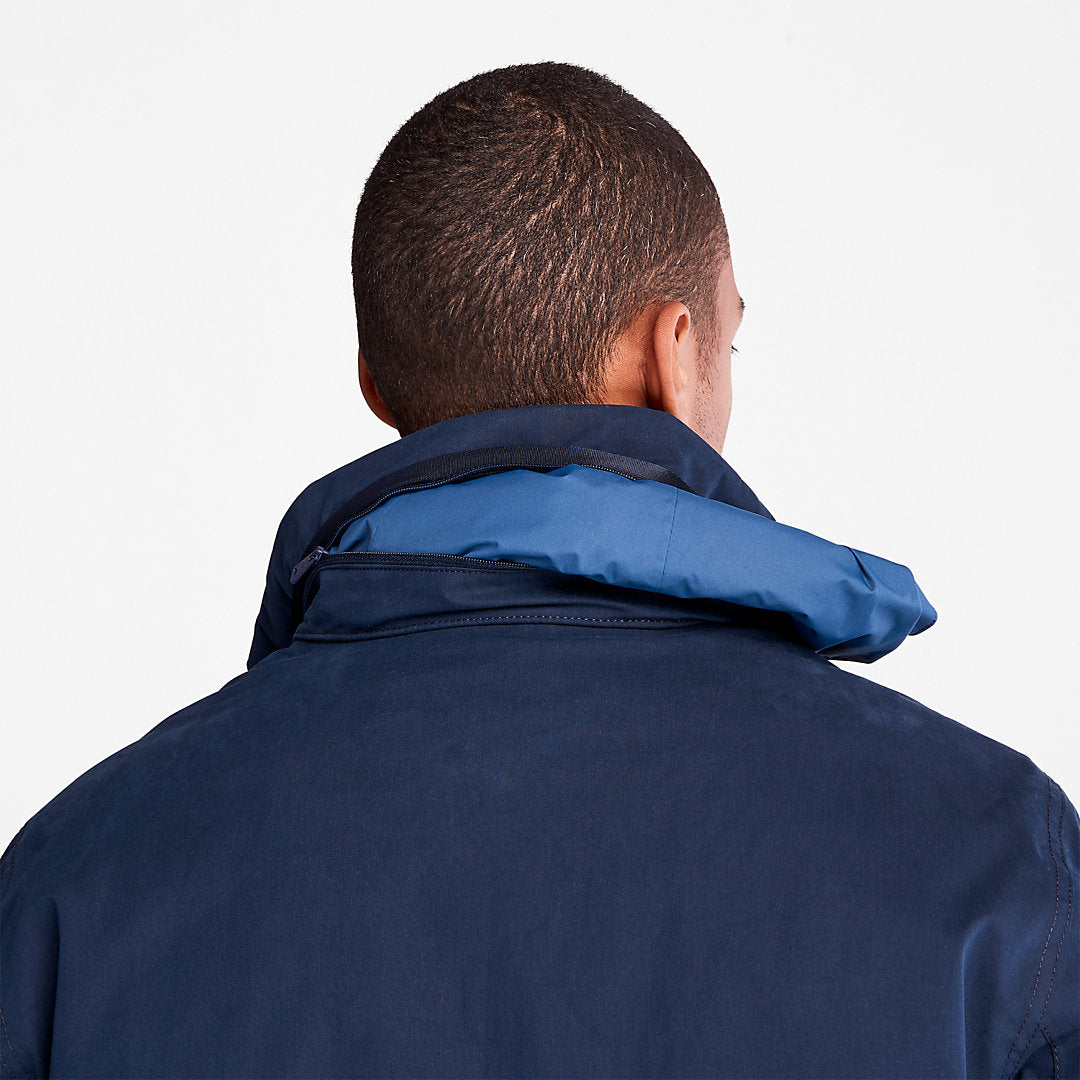 Timberland Mens Snowdon Peak 3-in-1 M65 Jacket for Men in Navy