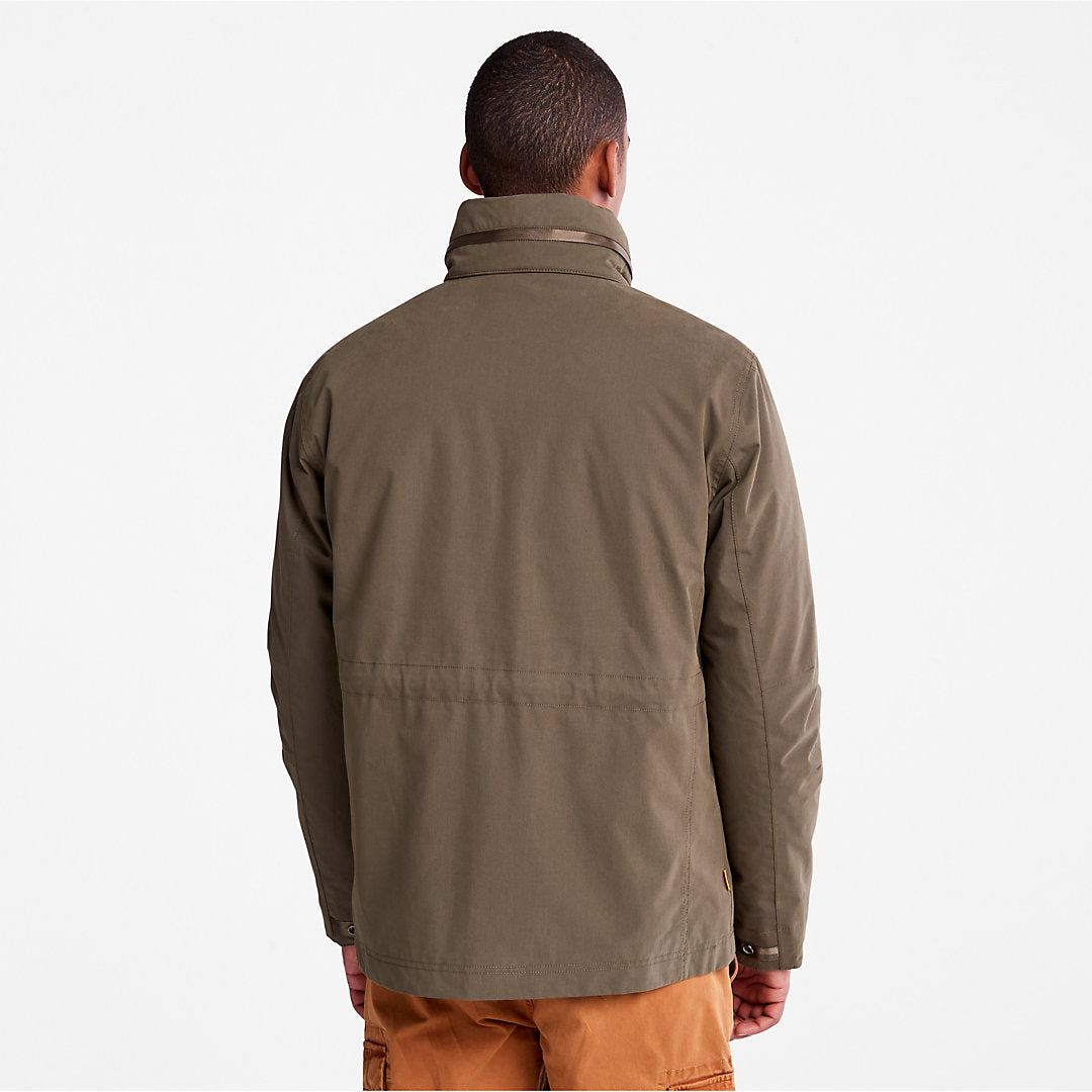 Timberland Mens Snowdon Peak 3-in-1 M65 Jacket for Men in Dark Green