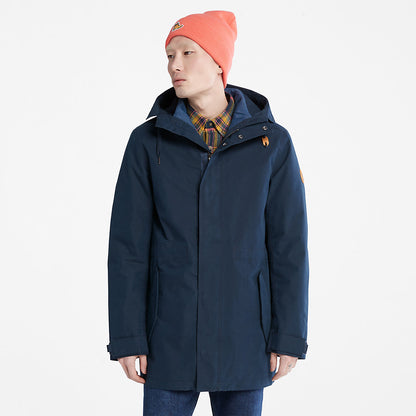 Timberland Mens Snowdon Peak 3-in-1 Waterproof Parka for Men in Navy