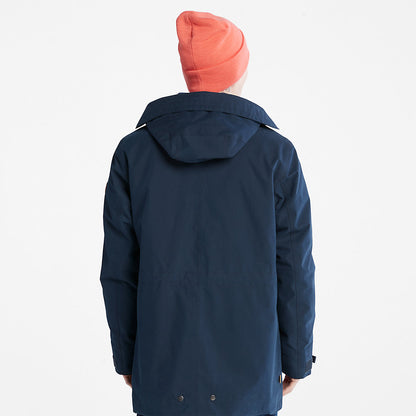 Timberland Mens Snowdon Peak 3-in-1 Waterproof Parka for Men in Navy