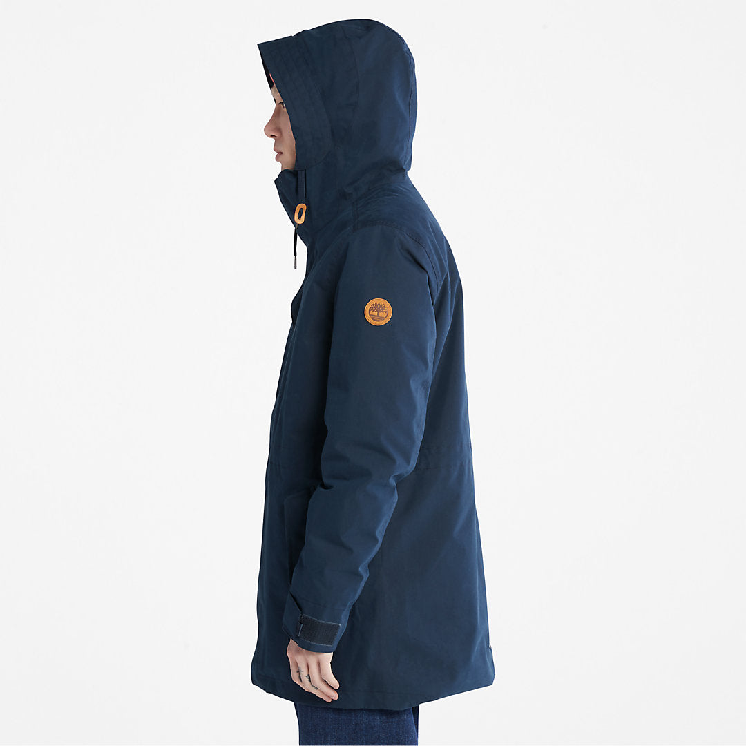 Timberland Mens Snowdon Peak 3-in-1 Waterproof Parka for Men in Navy