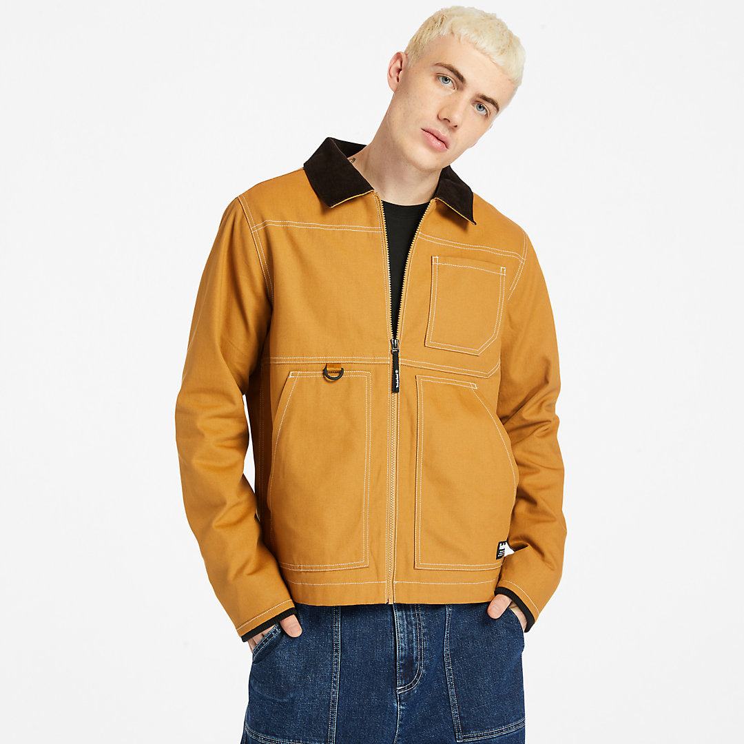 Timberland Mens Chore Jacket for Men in Yellow