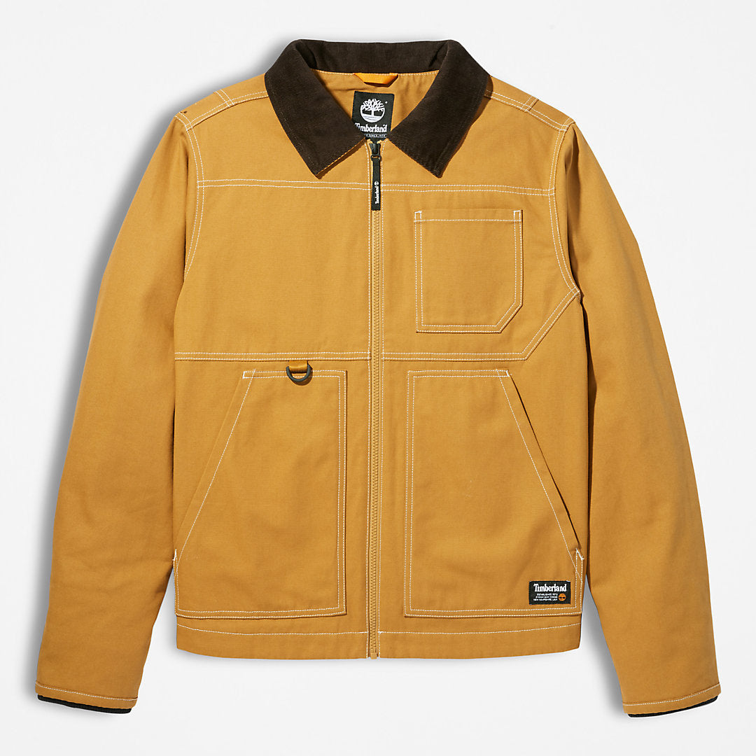 Timberland Mens Chore Jacket for Men in Yellow
