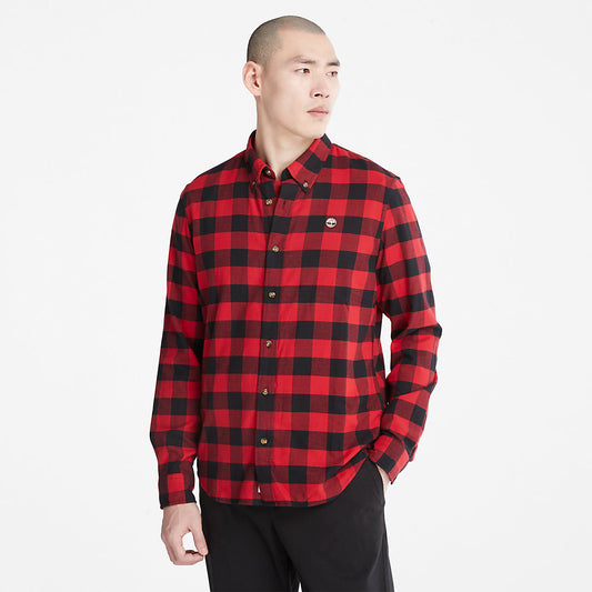 Timberland Mens Mascoma River Check Shirt for Men in Red