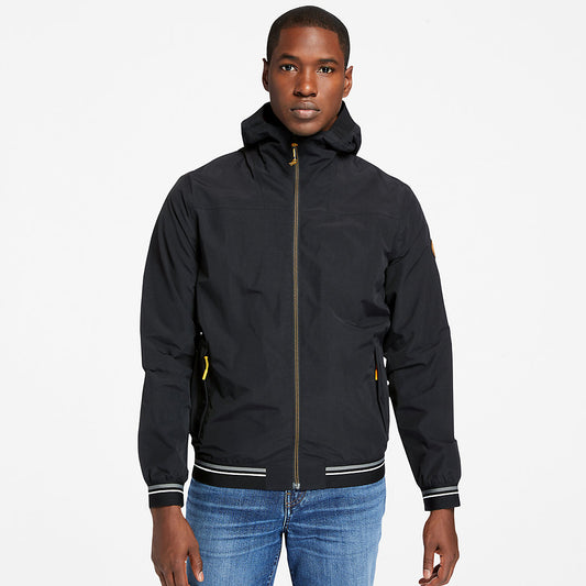 Timberland Mens Coastal Cool Bomber Jacket for Men in Black