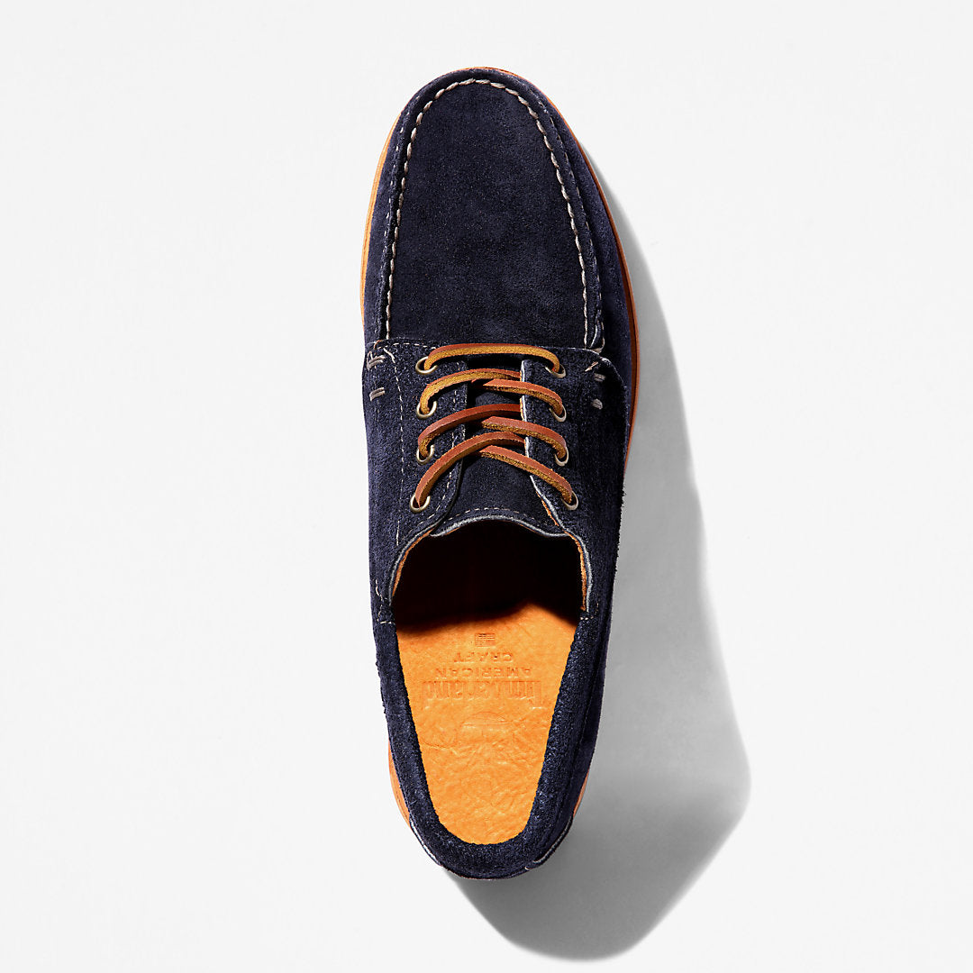 Timberland Mens American Craft Boat Shoe for Men in Navy