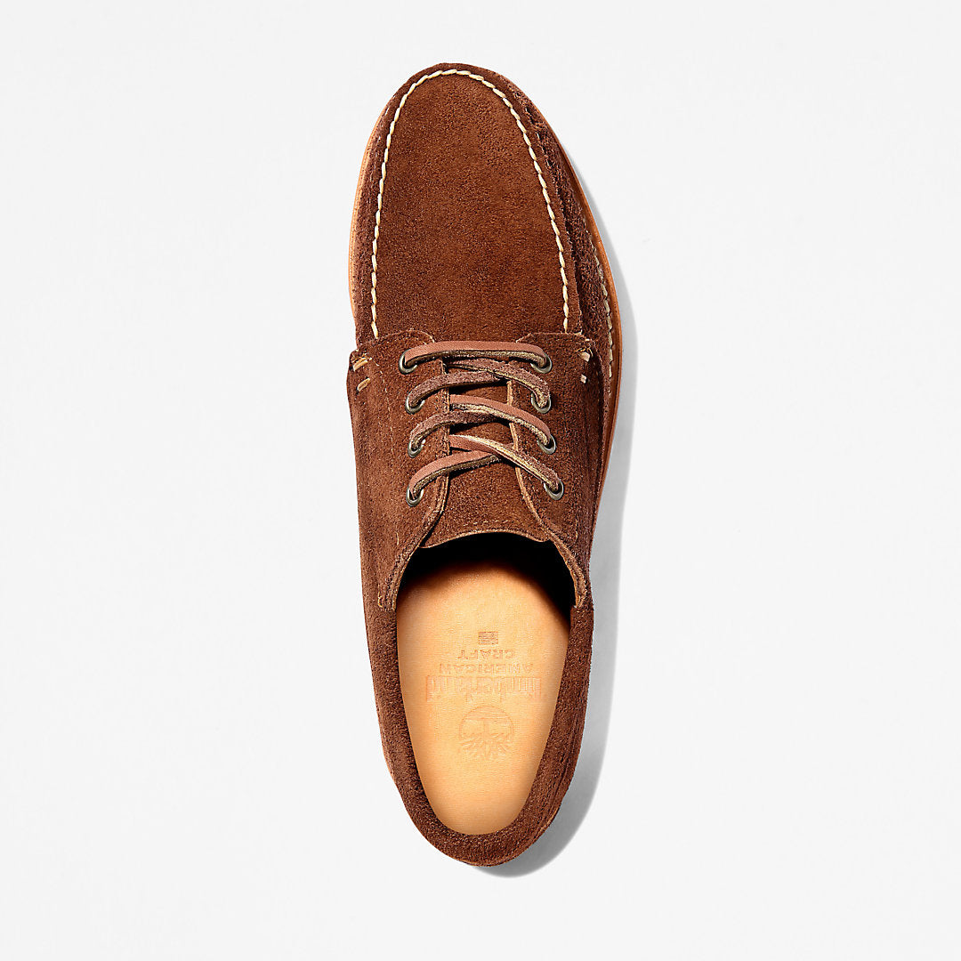 Timberland Mens American Craft Boat Shoe for Men in Dark Brown