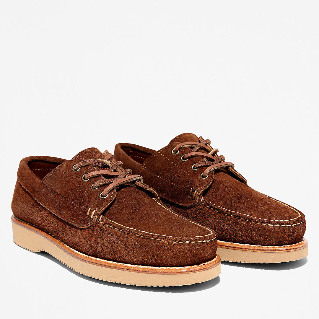 Timberland Mens American Craft Boat Shoe for Men in Dark Brown