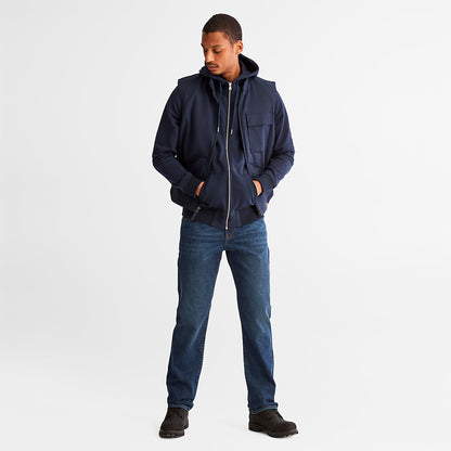 Timberland Mens Exeter River Sweatshirt for Men in Navy