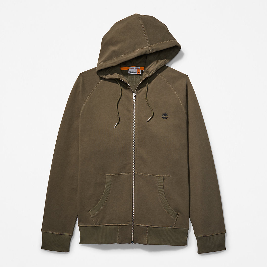 Timberland Mens Exeter River Hoodie for Men in Dark Green