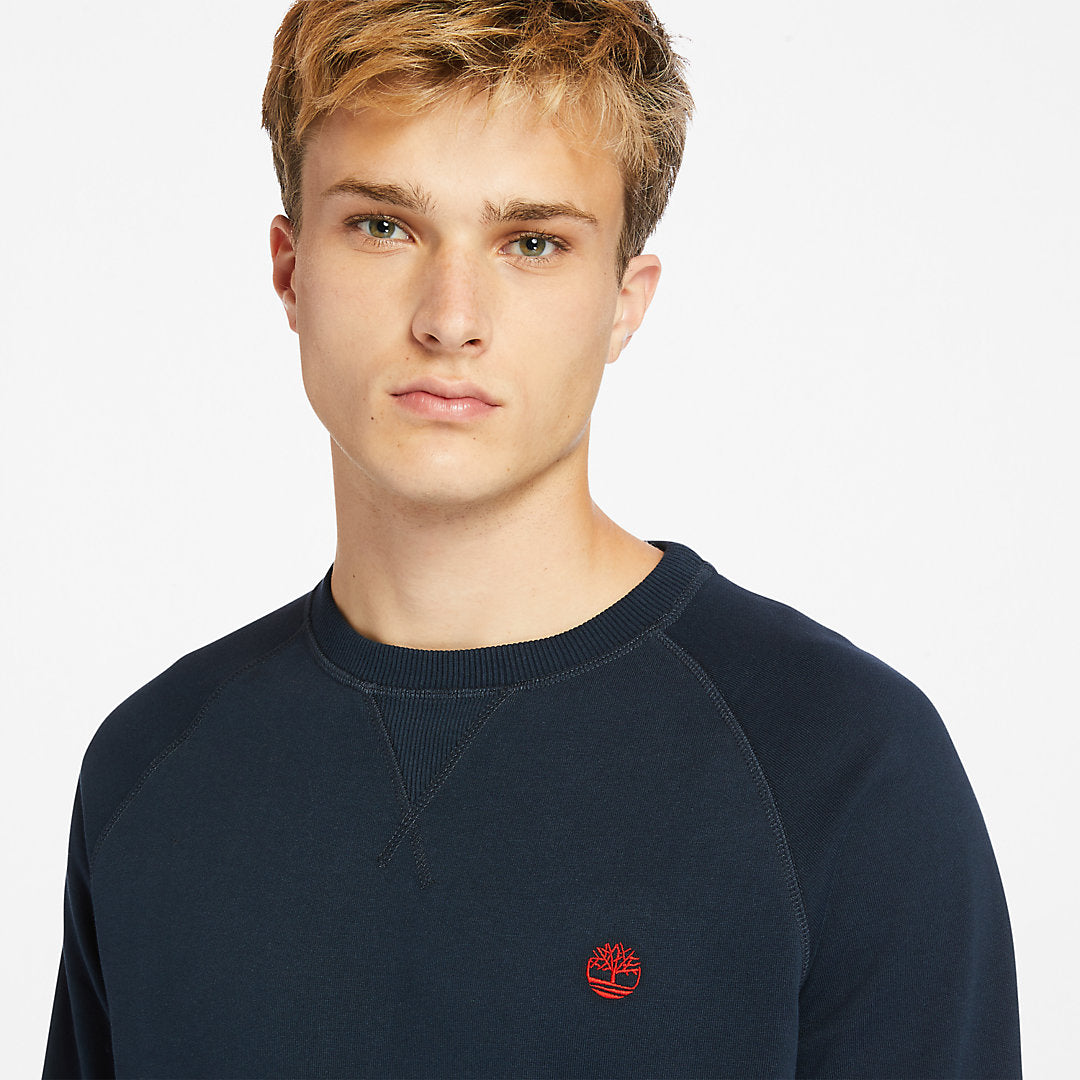 Timberland Mens Exeter River Sweatshirt for Men in Navy