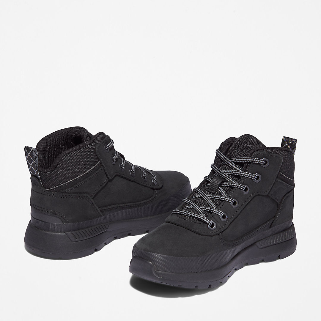 Timberland Kids Field Trekker Hiking Boot for Youth in Black